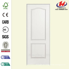 30 polegadas x 80 polegadas Solidoor Liso 2-Panel Arco Top Solid Core Primed Composto Single Prehung Porta Interior